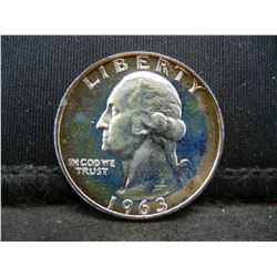 1963 Gem Proof Silver Washington Quarter