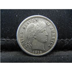 1916 Barber Dime AU