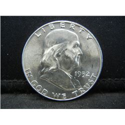 1952 D Franklin Half Dollar CH BU Frosty