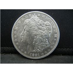 1891 Morgan Dollar AU