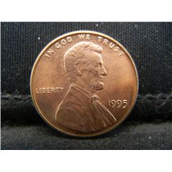 1995 Lincoln Cent Doubled Die Obverse Gem BU