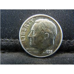 1955 Rosevelt Dime Gem Proof