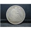 Image 1 : 1870 Seated Half Dollar F+ Better Date