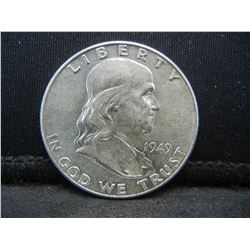 1949 Franklin Half Dollar Higher Grade