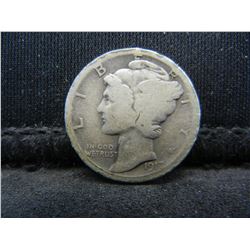 1917 S Mercury Dime