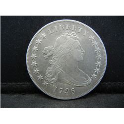 1796 Draped Bust Dollar AU Super Rare!!