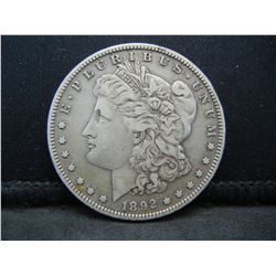 1892 S Morgan Dollar XF+ Key Date