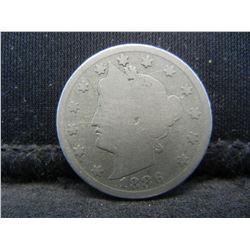 1886 Liberty Nickel Good/VG Key Date