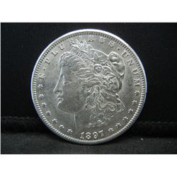 1897 S Morgan Dollar CH BU Nice