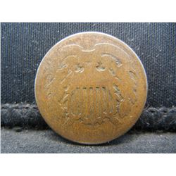 1864 Two Cent Piece