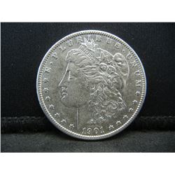 1901 S Morgan Dollar AU+ Key Date