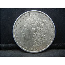 1894 O Morgan Dollar AU
