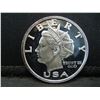 Image 1 : Norfed 1/2 Oz Silver Round $5.00 Scarce