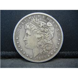 1892 S Morgan Dollar VF Key Date