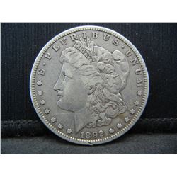 1892 S Morgan Dollar VF/XF Key Date