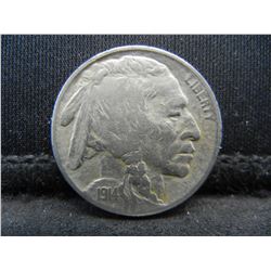 1914 Buffalo Nickel VFSemi Key Date