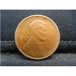 1909 S VDB Lincoln Cent AU/BU Key Date