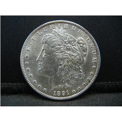 1891 S Morgan Dollar CH BU