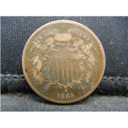1865 Two Cent Piece