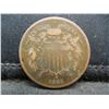 Image 1 : 1865 Two Cent Piece