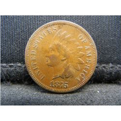 1875 Indian Cent F/VF Better Date