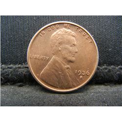 1936 S Lincoln Cent Gem Bu