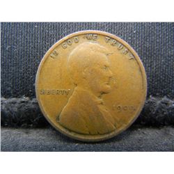 1909 Lincoln Cent First year