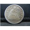 Image 1 : 1842 O Seated Quarter XF++ Tough Date
