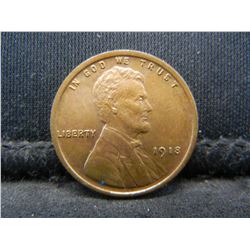 1918 Lincoln Cent AU/BU