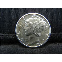1944 D Mercury Dime Gem BU