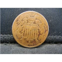 1866 Two Cent Piece