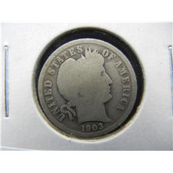 1903 O Barber Dime