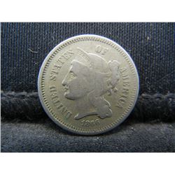 1866 Three Cent Nickel