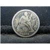 Image 1 : 1873 Seated Dime VF