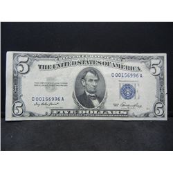 1953 $5.00 Blue Seal