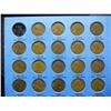 Image 4 : (48) Wheat cent in (2) Partial Albums 1934-45