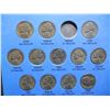Image 2 : (51) Jefferson Nickels in Album (10) of Which are