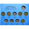 Image 2 : (40) Canada Small Cents in Album A Few Key Dates