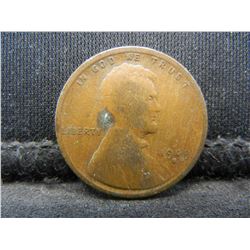 1909 S Lincoln Cent Fine Key Date