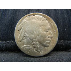 1915 S Buffalo Nickel VF Semi key Date