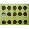 Image 10 : (82) Lincoln Cents in 1909-40 Album Many Semi Key Dates