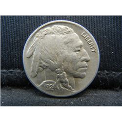 1924 Buffalo Nickel AU+