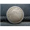 Image 1 : 1853 Arrows Seated Dime VF
