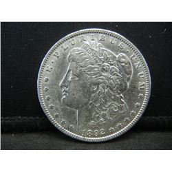 1892 O Morgan Dollar AU+ Key Date