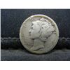 Image 1 : 1921 D Mercury Dime VG/F Tough Grade