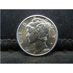 1944 Mercury Dime GEM BU Frosty