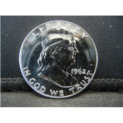 1962 Gem Proof Franklin Half Dollar