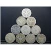 Image 2 : (10) Barber Half Dollars
