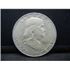 Image 1 : 1949 D Franklin Half Dollar Higher Grade