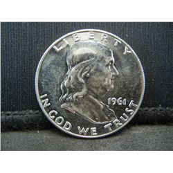 1961 Franklin Proof Half Dollar